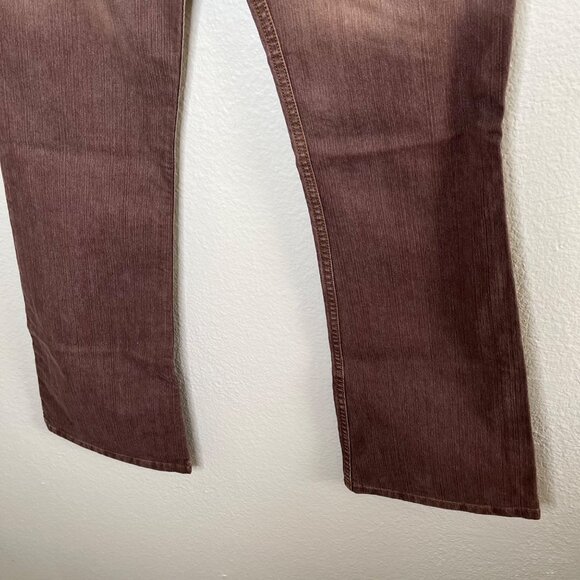 Vintage Y2k Mossimo Grunge Bootcut Faded Brown Denim Jeans Size 5 - Picture 4 of 10